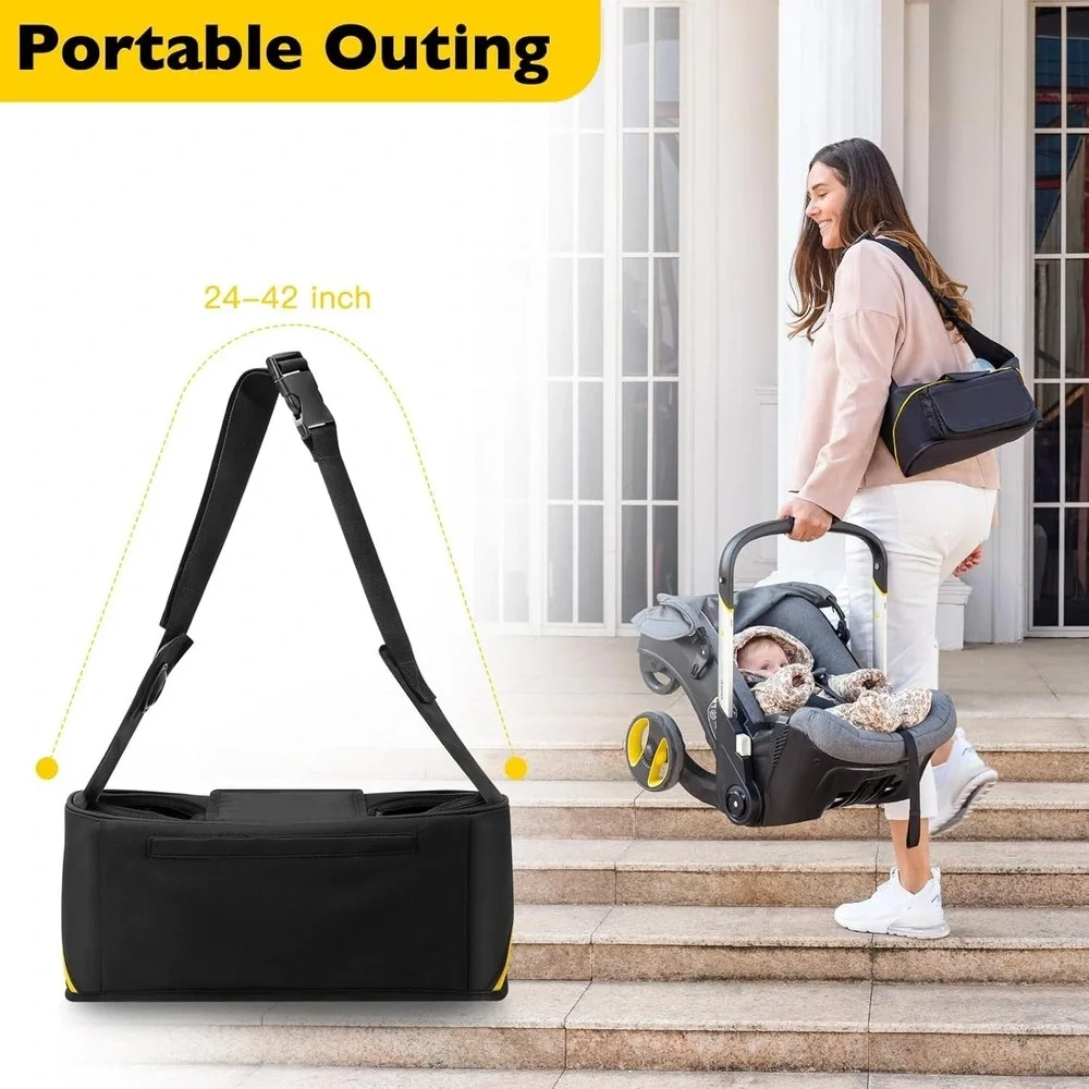 Upperkids Essentials Bag Compatible with Doona Infant Car Seat Stroller (NEW)